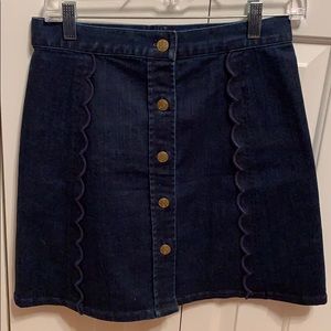 Draper James Denim Skirt